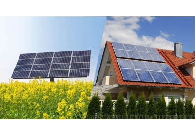 So sánh điện năng lượng mặt trời áp mái (Rooftop Solar) và Solar Farm